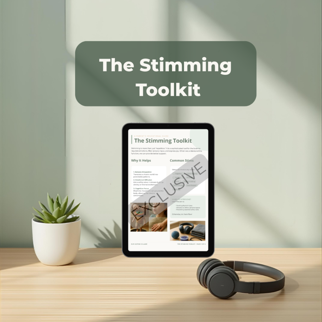the stimming toolkit 2 page digital guide